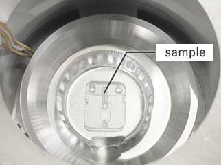 No sample size restrictions provides outgas measurement withthe final product state.